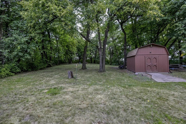 3313 Twin Island Cir NW, Prior Lake, MN 55372 - view of green lawn with a storage unit