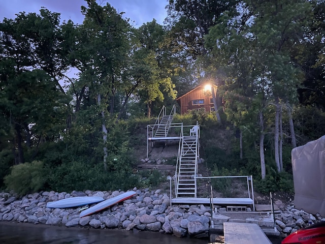 3313 Twin Island Cir NW, Prior Lake, MN 55372 - view of yard with stairs