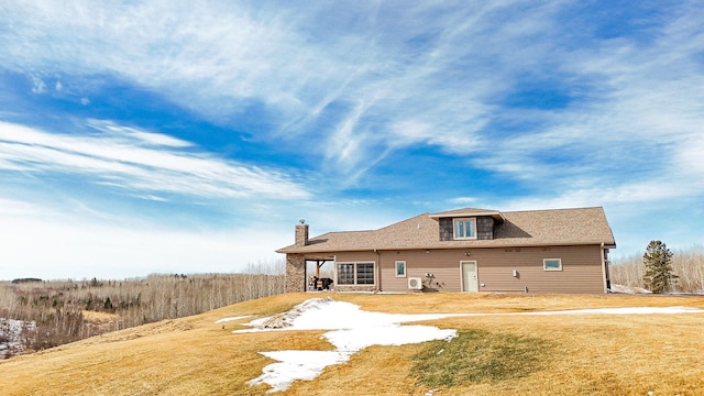 view of back of property