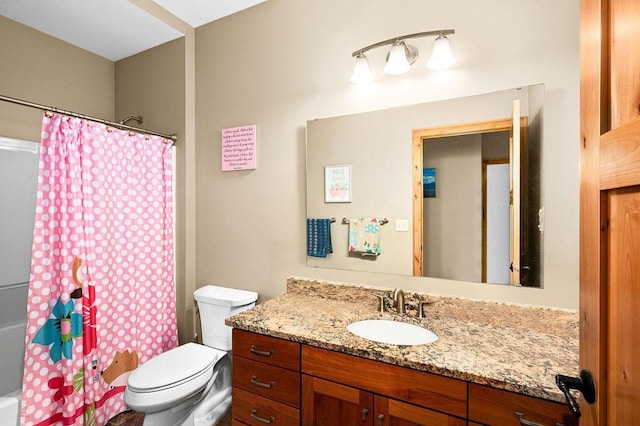 1036 Ziebarth Rd, Wrenshall, MN 55797 - full bathroom featuring vanity and shower / bath combination with curtain