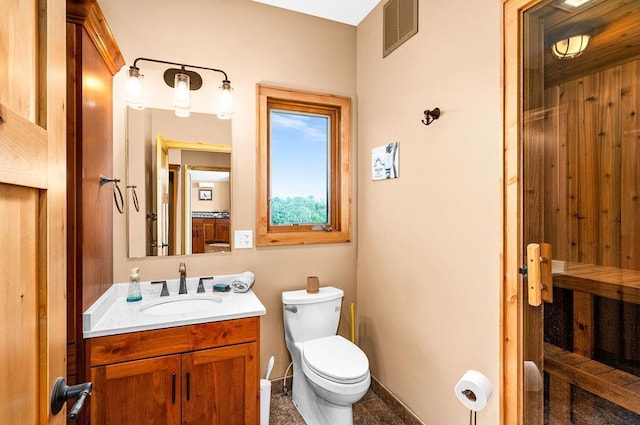 1036 Ziebarth Rd, Wrenshall, MN 55797 - half bathroom with vanity and toilet