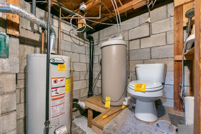 utilities with gas water heater