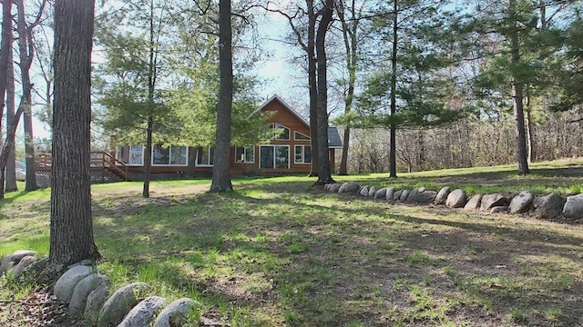 14788 Coyote Dr, Park Rapids, MN 56470 - view of grassy yard