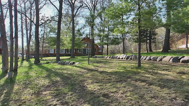 14788 Coyote Dr, Park Rapids, MN 56470 - view of grassy yard