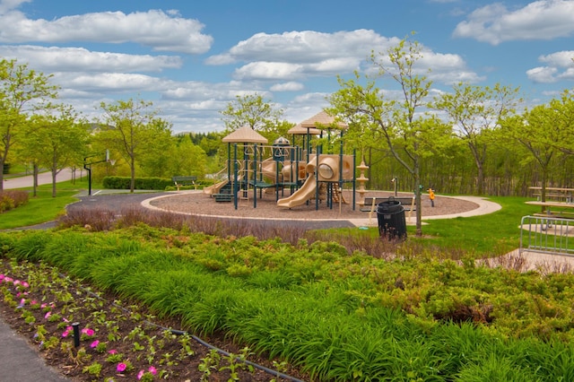 view of community playground