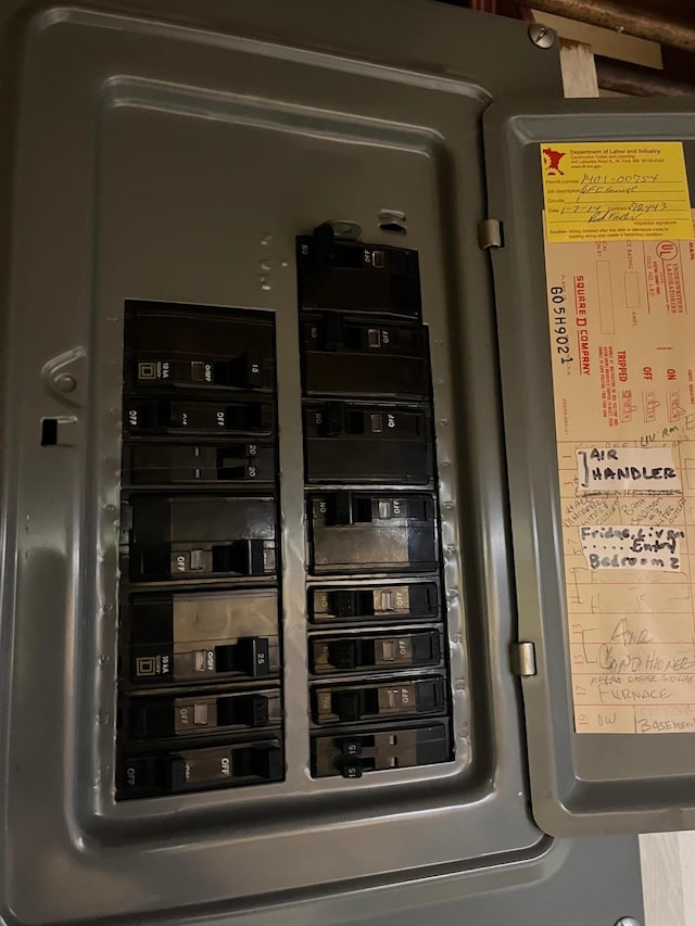 utilities with electric panel