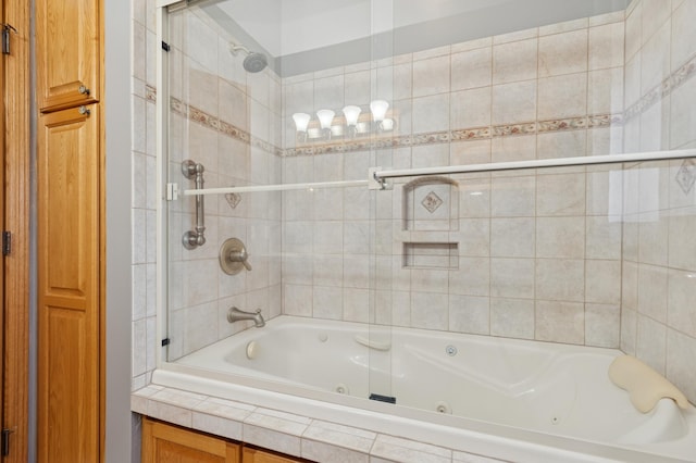 531 Depree Way, Glenwood, MN 56334 - bathroom featuring a combined bath / shower with jetted tub
