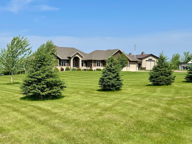 13943 Sundberg Ave, Graham Lakes Twp, MN 56131 - ranch-style house with a front yard