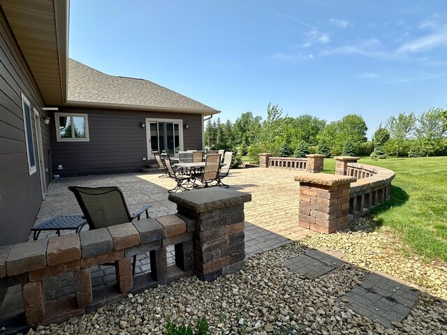 13943 Sundberg Ave, Graham Lakes Twp, MN 56131 - view of patio / terrace