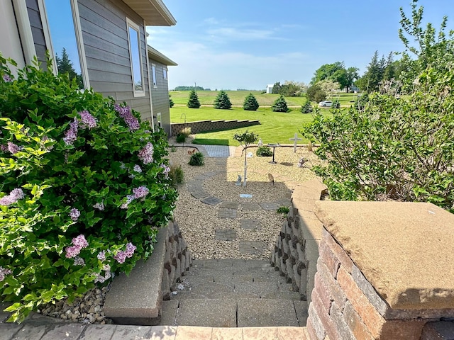 13943 Sundberg Ave, Graham Lakes Twp, MN 56131 - view of grassy yard with a rural view