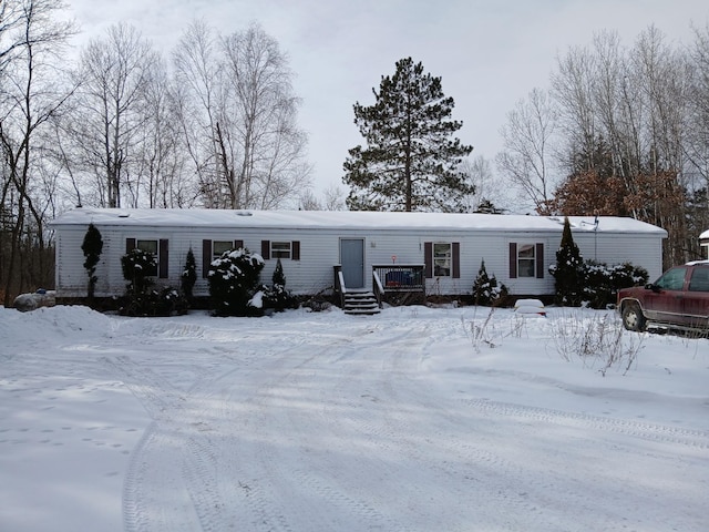 view of manufactured / mobile home