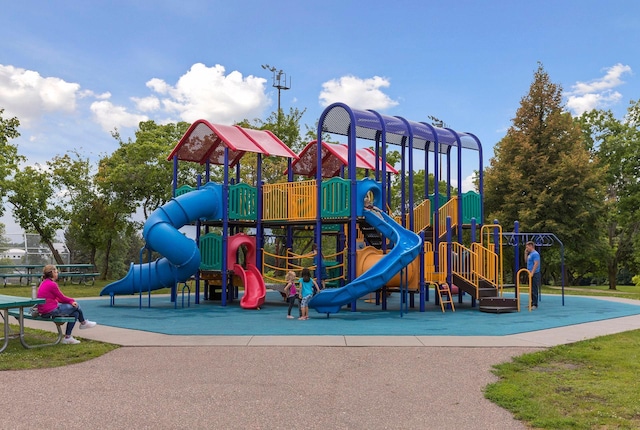 view of community playground