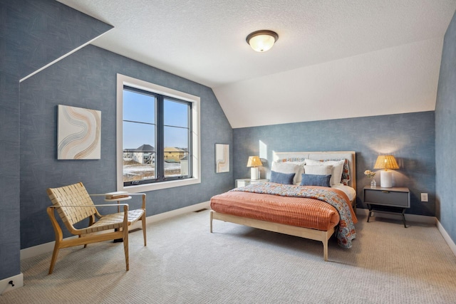 4718 Ordell Trl N, Stillwater, MN 55082 - carpeted bedroom with vaulted ceiling and baseboards