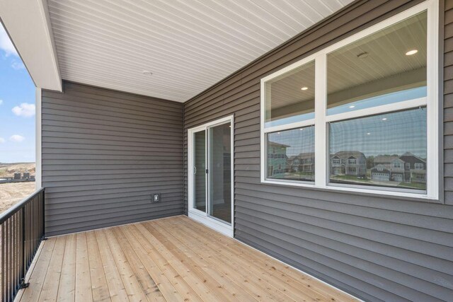 1683 Oak Creek Ct, Chaska, MN 55318 - view of wooden deck