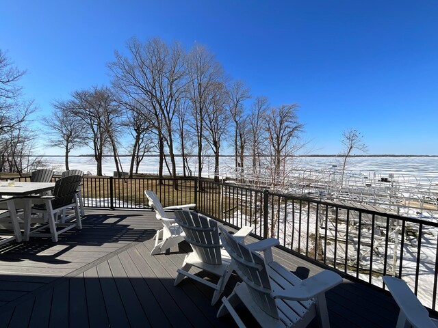 view of deck