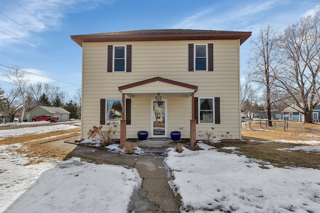 view of front of house