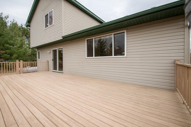 8075 211th Ave NW, Nowthen, MN 55330 - view of wooden terrace