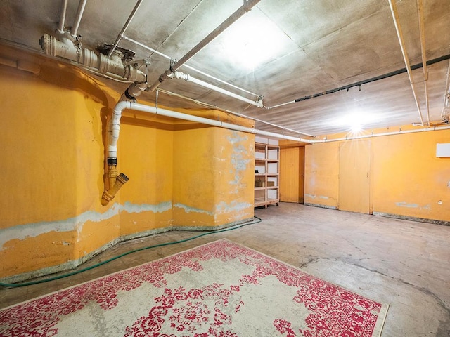 230 Mcleod Ave W, Winsted, MN 55395 - view of unfinished basement