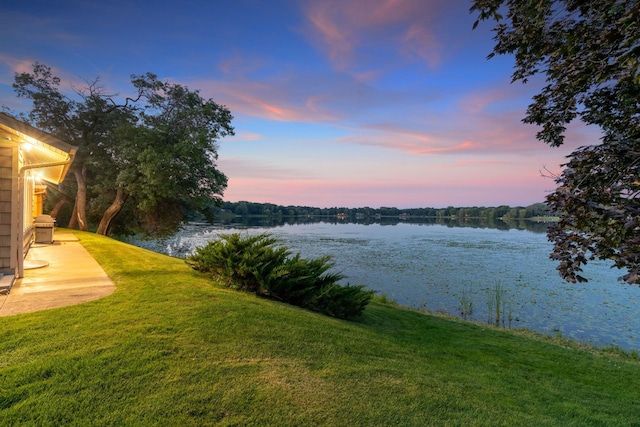 property view of water