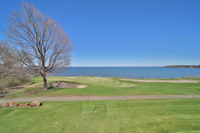 7968 Tournament Trl, Onamia, MN 56359 - surrounding community featuring a water view, golf course view, and a yard