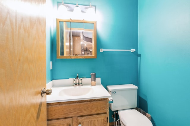 2752 Autumnwood Ln, Minnetonka, MN 55305 - half bathroom with toilet and vanity
