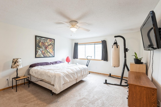 2752 Autumnwood Ln, Minnetonka, MN 55305 - carpeted bedroom featuring baseboards and a textured ceiling