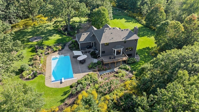 7420 Military Rd, Woodbury, MN 55129 - birds eye view of property