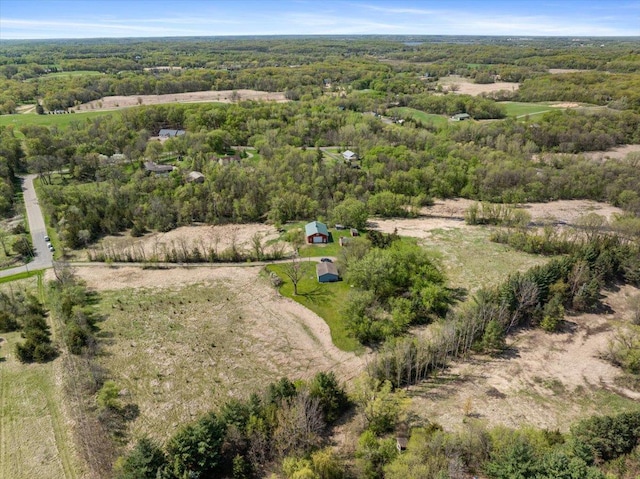 6300 Painter Rd, Minnetrista, MN 55364 - aerial view of a heavily wooded area