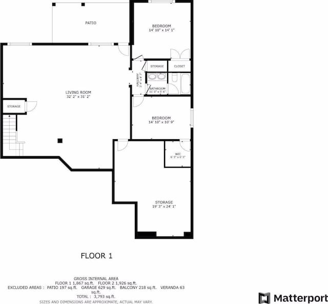 view of layout