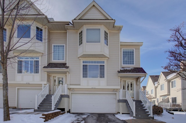 view of front of home featuring an attached garage