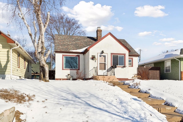 view of bungalow-style house