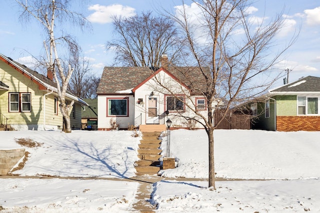 view of bungalow