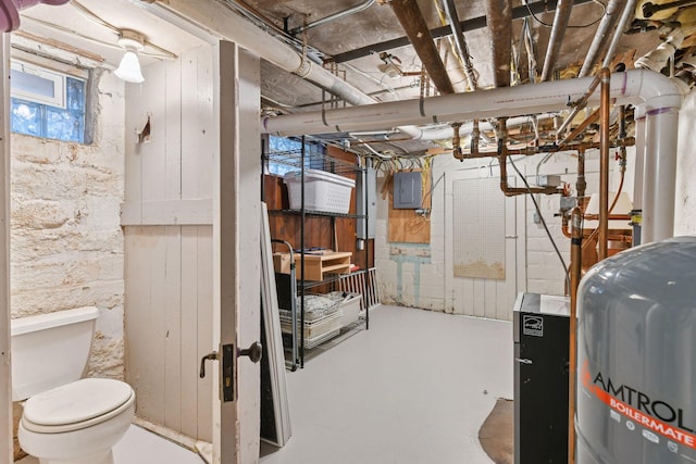 4943 Dupont Ave S, Minneapolis, MN 55419 - basement with electric panel and a water pressure tank