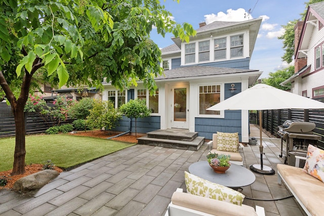 4943 Dupont Ave S, Minneapolis, MN 55419 - view of patio with a grill