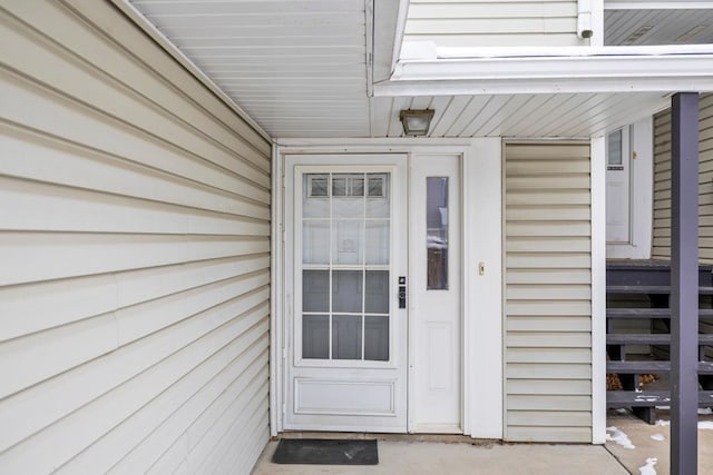 view of property entrance