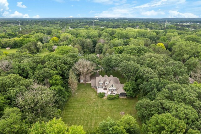 6388 Jasmine Ave N, Stillwater, MN 55082 - view from above of property featuring a forest