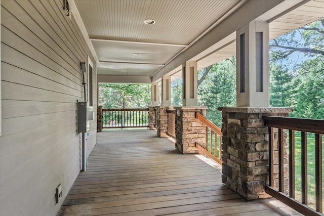 6388 Jasmine Ave N, Stillwater, MN 55082 - view of wooden porch