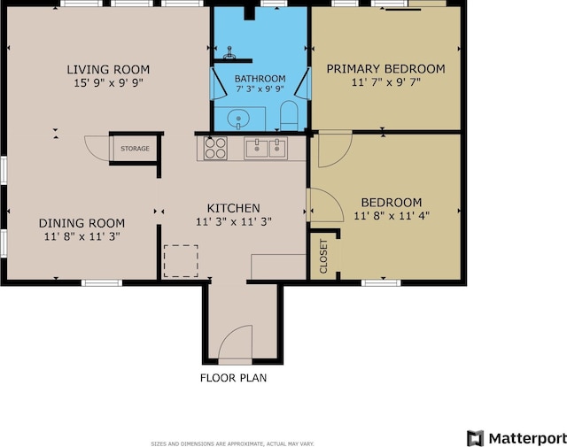 view of layout