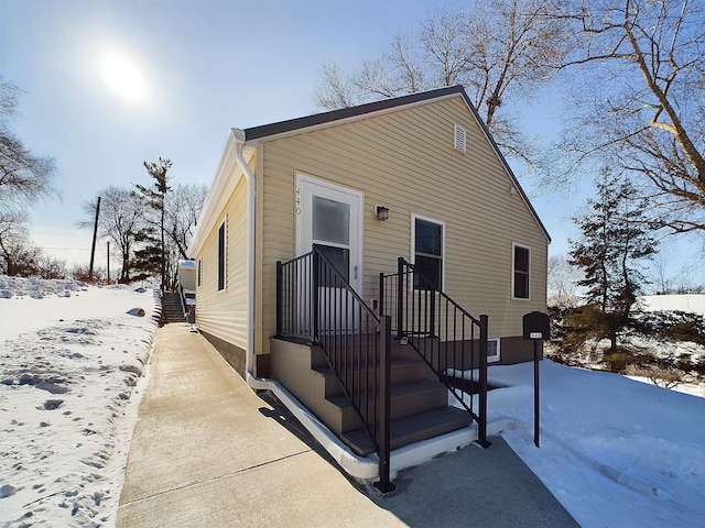 view of front of house