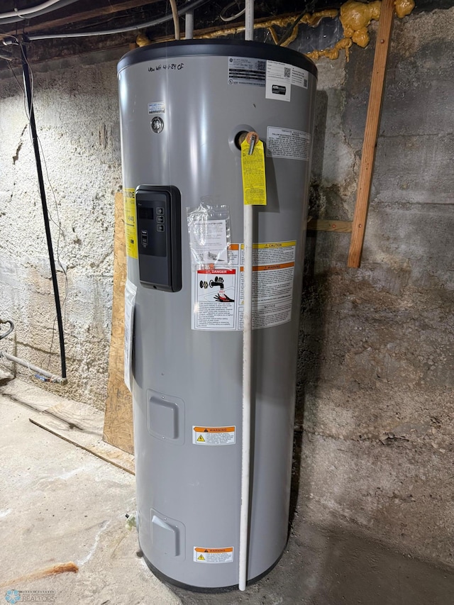 utilities with water heater