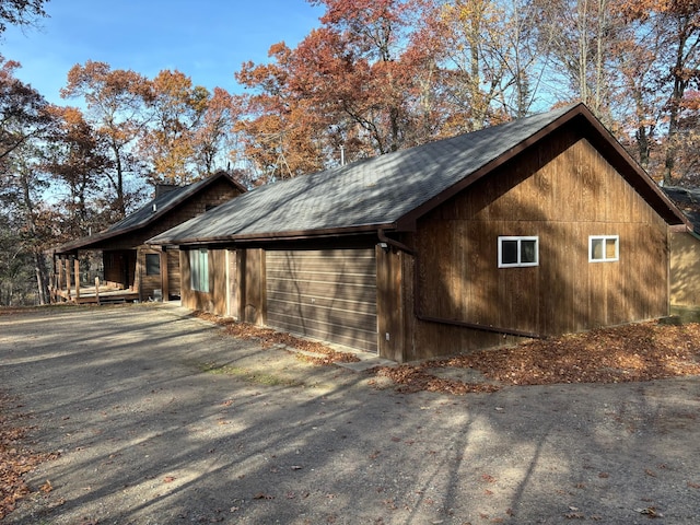 view of property exterior