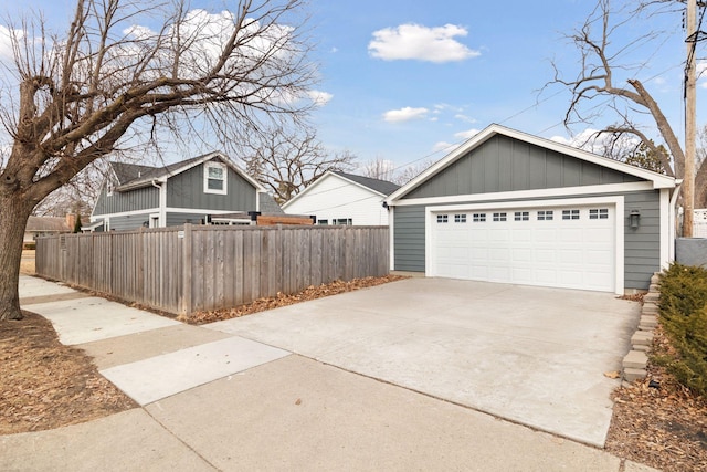 exterior space with fence