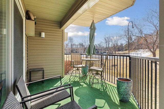 6213 Saint Croix Trl N Unit 102, Oak Park Heights, MN 55082 - view of balcony