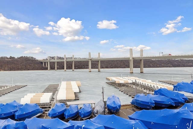 6213 Saint Croix Trl N Unit 102, Oak Park Heights, MN 55082 - dock with a water view