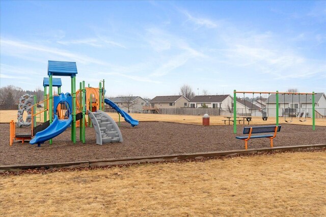 view of community playground