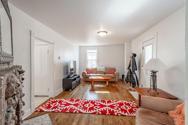 351 Morse Ave, Excelsior, MN 55331 - living room featuring light wood-style floors