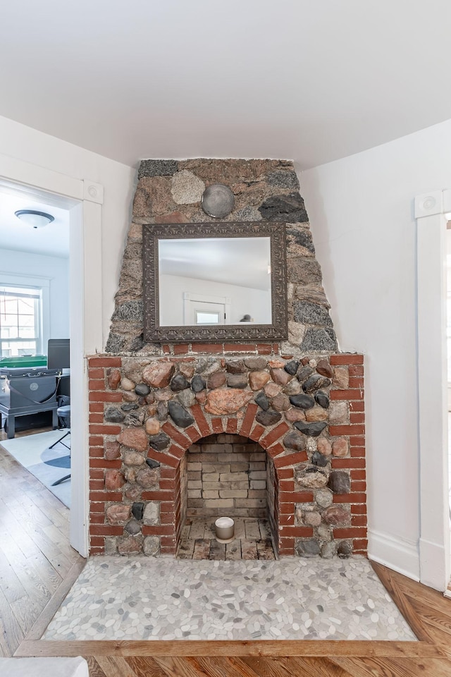 351 Morse Ave, Excelsior, MN 55331 - detailed view of wood finished floors and baseboards