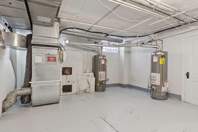 1625 25th St, Minneapolis, MN 55405 - basement featuring water heater