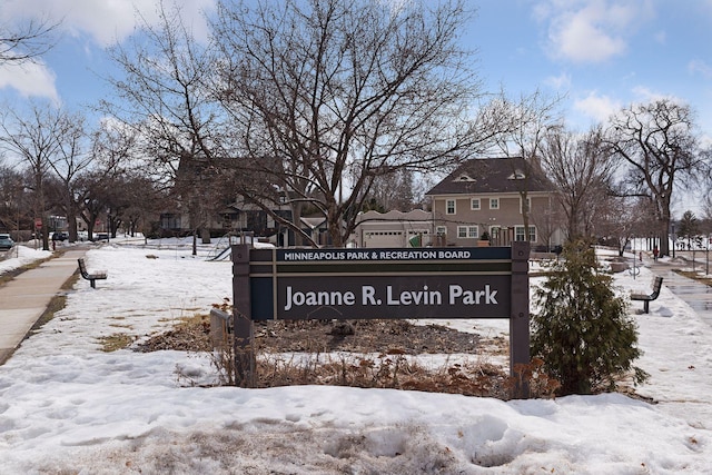 1625 25th St, Minneapolis, MN 55405 - view of community sign