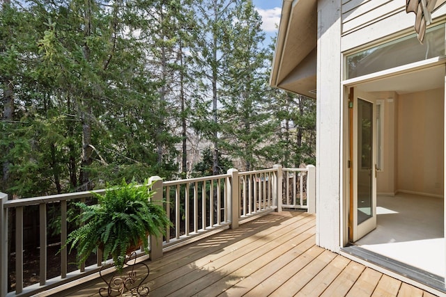 view of deck